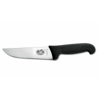 Кухонний ніж Victorinox Fibrox Butcher, 16 см, з чорн. ручкою
