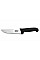 Кухонный нож Victorinox Fibrox Butcher, 16 см, черный. ручкой