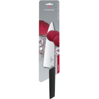 Кухонний ніж Victorinox Swiss Modern Carving, 20 см, з чорн. ручкою, блістер