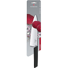 Кухонний ніж Victorinox Swiss Modern Carving, 20 см, з чорн. ручкою, блістер