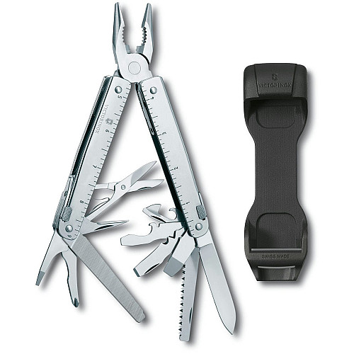 Мультитул Victorinox Swisstool X 115мм/26функ + черный пластиковый чехол