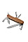 Нож Victorinox Spartan Wood 91мм/10функ/орех, блистер