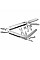Мультитул Victorinox Swisstool X Plus 115мм/38функ + черный кожаный чехол