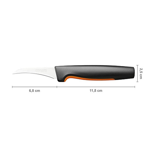 Ніж для коренеплодів із вигнутим лезом Fiskars Functional Form 7 см (1057545)