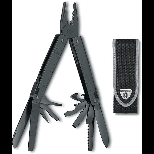 Мультитул Victorinox Swisstool BS 115 мм/29 функ + черный нейлоновый чехол