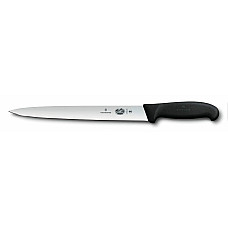 Кухонний ніж Victorinox Fibrox Slicing, 25 см, з чорн. ручкою