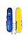 Нож Victorinox Huntsman Ukraine 91мм/15функ/проз.сине-желтый