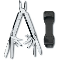 Мультитул Victorinox Swisstool 115мм/26функ + чорний пластиковий чохол