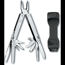 Мультитул Victorinox Swisstool 115мм/26функ + чорний пластиковий чохол