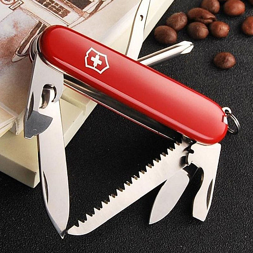Ніж Victorinox Hiker 91мм/13функ/червоний