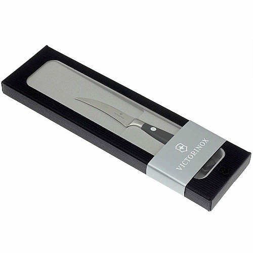 Кухонный нож Victorinox Grand Maitre Shaping, 8 см, с черн.ручкой, в подар.пак.