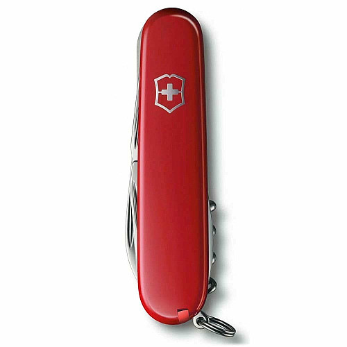 Ніж Victorinox Spartan Ukraine 91мм/12функ/червоно-чорний