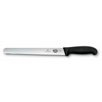 Кухонний ніж Victorinox Fibrox Larding, 25 см, з чорн. ручкою