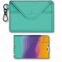 Картка-мультитул Victorinox Swisscard Classic Sydney Style 82х54х4мм/10функ/зелена