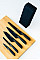 Кухонний ніж для томатів Fiskars Edge Black 13 см (1003092)