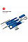 Карта-мультитул Victorinox Swisscard Lite 82х54х4мм/13функ/прозрачная синяя