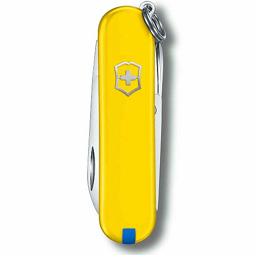 Ніж Victorinox Classic SD Ukraine 58 мм/7 функцій/жовто-синій