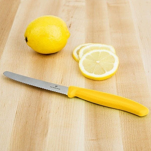 Кухонный нож Victorinox SwissClassic Tomato&Table, 11 см, с окт. ручкой