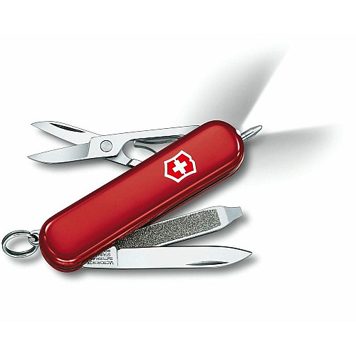 Нож Victorinox Signature Lite 58мм/7функ/красный