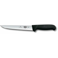 Кухонний ніж Victorinox Fibrox Sticking Vx5.5503.18, 18 см, з чорн. ручкою