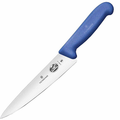 Кухонний ніж Victorinox Fibrox Carving, 25 см, із син. ручкою