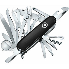 Ніж Victorinox Swisschamp 91мм/33функ/чорний