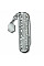 Ніж Victorinox Classic SD Brilliant Damast 58 мм/5 функцій/сріблястий