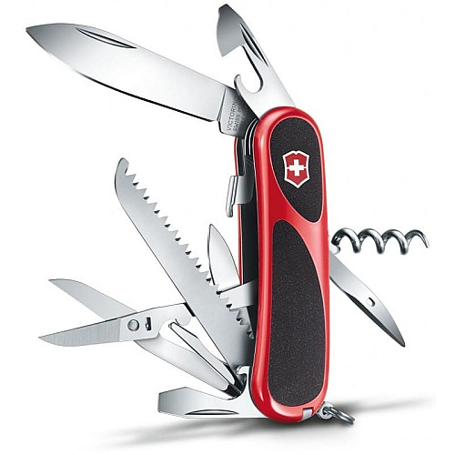Нож Victorinox EvoGrip S17 85мм/15функ/красно-черный