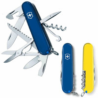 Ніж Victorinox Huntsman Ukraine 91мм/15функ/синьо-жовтий