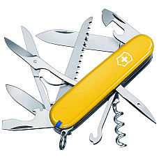 Ніж Victorinox Huntsman 91мм/15функ/жовтий