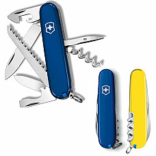 Нож Victorinox Camper Ukraine 91 мм/13 функций/сине-желтый