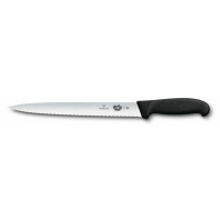 Кухонний ніж Victorinox Fibrox Slicing, 25 см, з чорн. ручкою