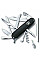 Ніж Victorinox Huntsman 91мм/18функ/чорний