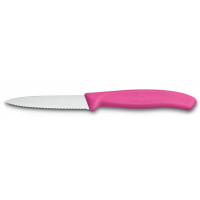 Кухонний ніж Victorinox SwissClassic Paring Vx6.7636.L115, 8 см, з рож. ручкою
