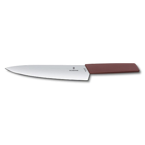 Кухонний ніж Victorinox Swiss Modern Carving, 22 см, з борд. ручкою, блістер
