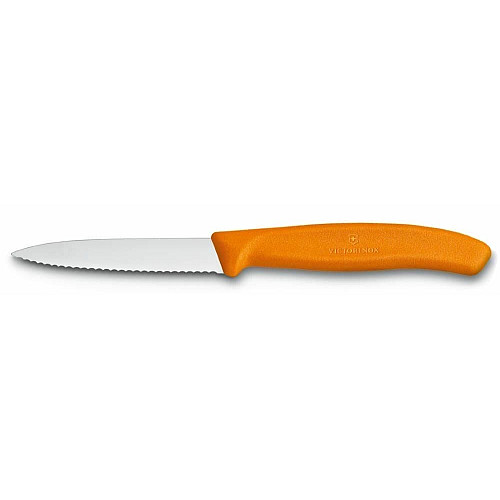 Кухонный нож Victorinox SwissClassic Paring Vx6.7636.L119, 8 см, с помар. ручкой