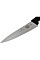 Кухонний ніж Victorinox Fibrox Carving, 19 см, з чорн. ручкою