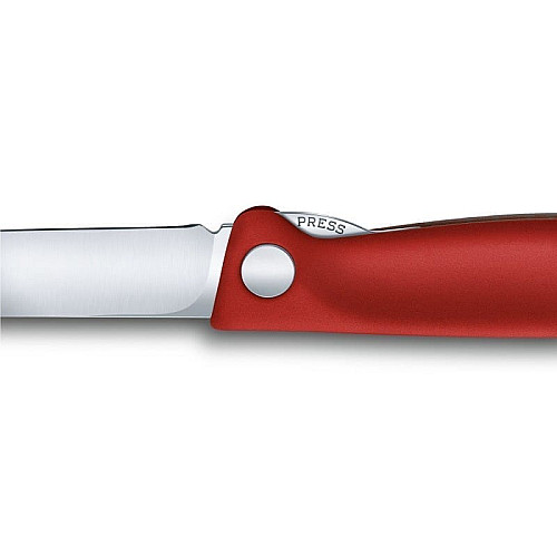 Кухонный нож Victorinox SwissClassic Foldable Paring, 11 см, с июнь. ручкой, блистер
