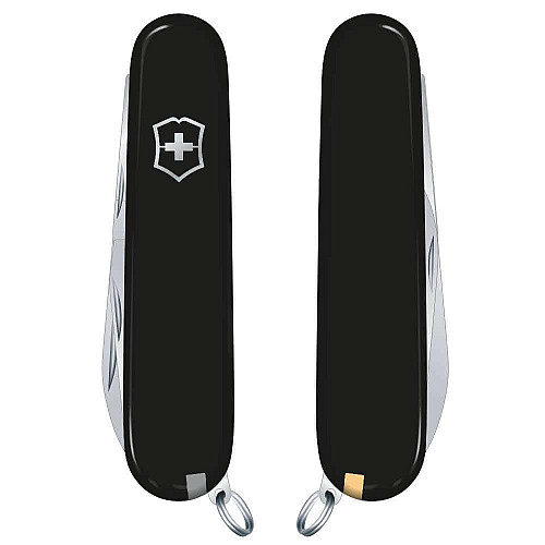 Нож Victorinox Recruit 84мм/10функ/черный