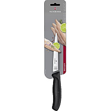 Кухонний ніж Victorinox SwissClassic Filleting Flex, 16 см, гнучкий, з чорн. ручкою, блістер