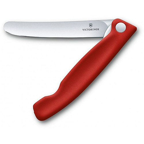 Кухонный нож Victorinox SwissClassic Foldable Paring, 11 см, с июнь. ручкой, блистер
