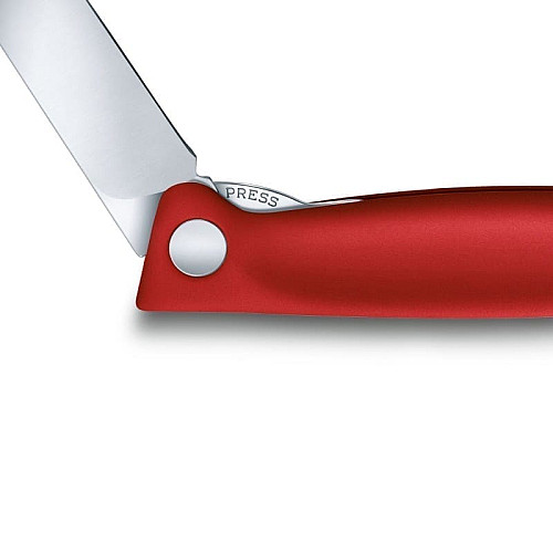 Кухонный нож Victorinox SwissClassic Foldable Paring, 11 см, с июнь. ручкой, блистер