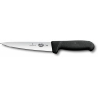 Кухонний ніж Victorinox Fibrox Sticking Vx5.5603.12, 12 см, з чорн. ручкою