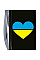 Нож Victorinox Climber Ukraine 91мм/14функ/сине-желтое Сердце/черный
