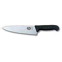 Кухонний ніж Victorinox Fibrox Carving, 20 см, з чорн. ручкою