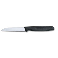 Кухонний ніж Victorinox Paring, 8 см, з чорн. ручкою