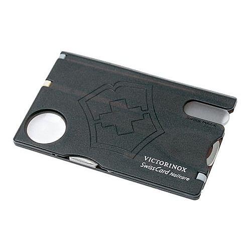 Набор Victorinox Swisscard Nailcare 82х54х4мм/13функ/прозрачный черный