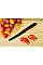 Кухонний ніж для томатів Fiskars Edge Black 13 см (1003092)