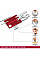 Набор Victorinox Swisscard Nailcare 82х54х4мм/13функ/прозрачный красный