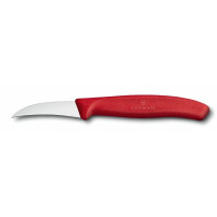 Кухонний ніж Victorinox SwissClassic Shaping, 6 см, з черв. ручкою